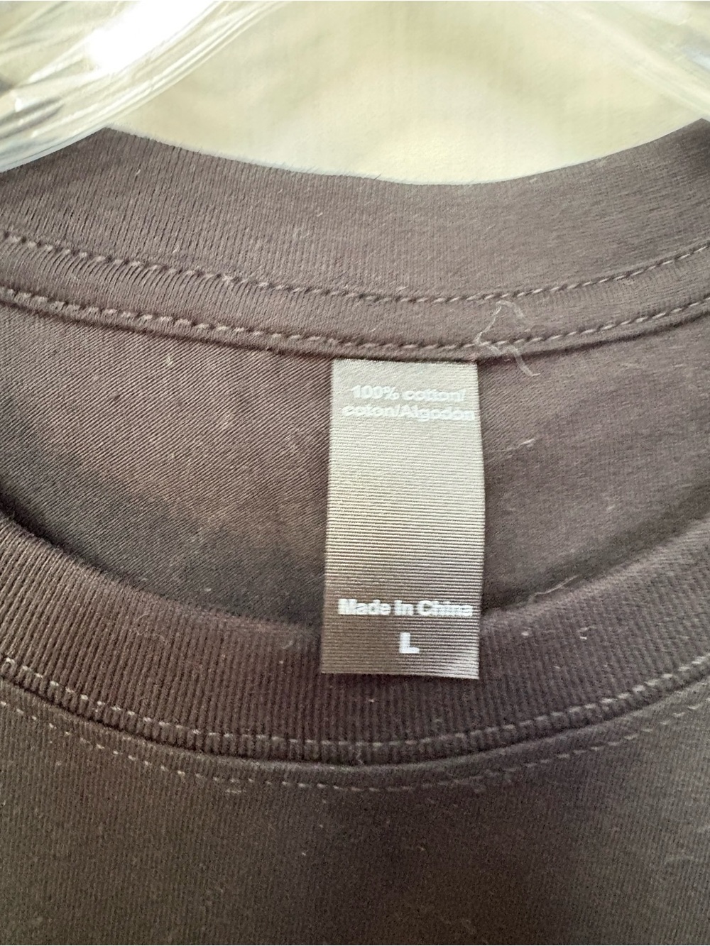 Black Graphic Tee "Today I Choose Tea" teacup 100% Cotton NWOT size L - Picture 3 of 3